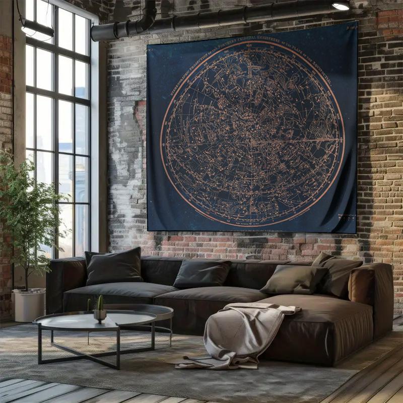 Cosmic Galaxy Tapestry Celestial Space Decor Universe Wall Hanging Nebula Room Aesthetic Home