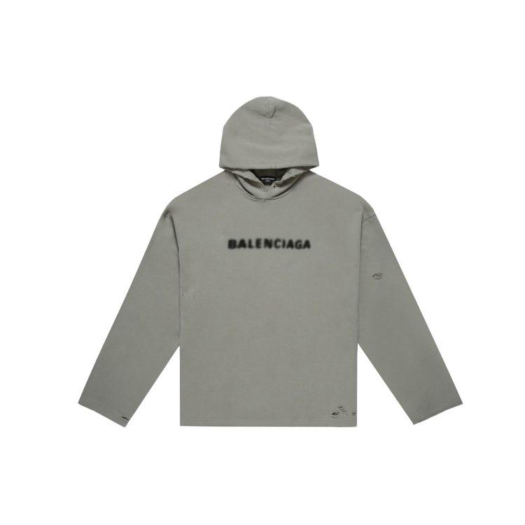 Balenciaga Blurry Logo Hoodie 661711TKVD68174