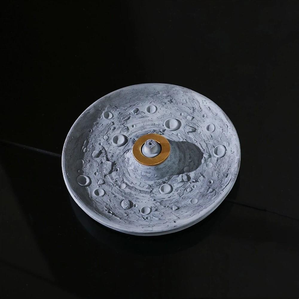 Handmade Incense Burner Round/Triangle Mosquito Incense Holder Mosquito Coil Holder  Camping Style 4