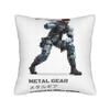 Kopie Von Mgs 2 Metal Gear Solid Raiden Negative Pillow Cover Funny Pillow Case For Living Room Bed Chair Comfy Pillowcases Gift