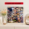 Curry Personalized Name Round Diamond Painting Kit Diamond Embroidery Painting Rhinestones Mosaic Frameless Handwork Decoration Arts