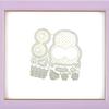 Lovely Owl Die Cut for Card Making Metal Cutting Die Handmade DIY Stencil Template Embossing for Child Scrapbook Crafts