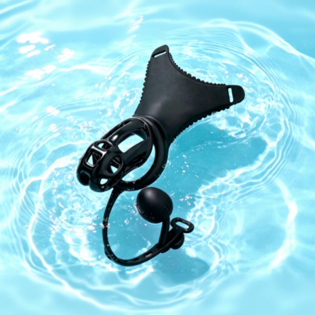 Male Chastity Device Plastic Bondage Cage Adjustable Chastity Belt 3d Printed Design Invisible Lock with Key Rings Wearable