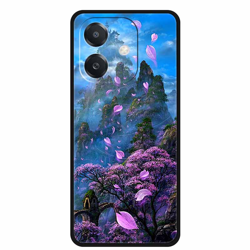 For OPPO A5 5G Case A5 Pro 4G 5G Silicone Wolf Lion TPU Soft Phone Case For OPPO A5 Pro 5G Back Cover Cartoon Shockproof Shell