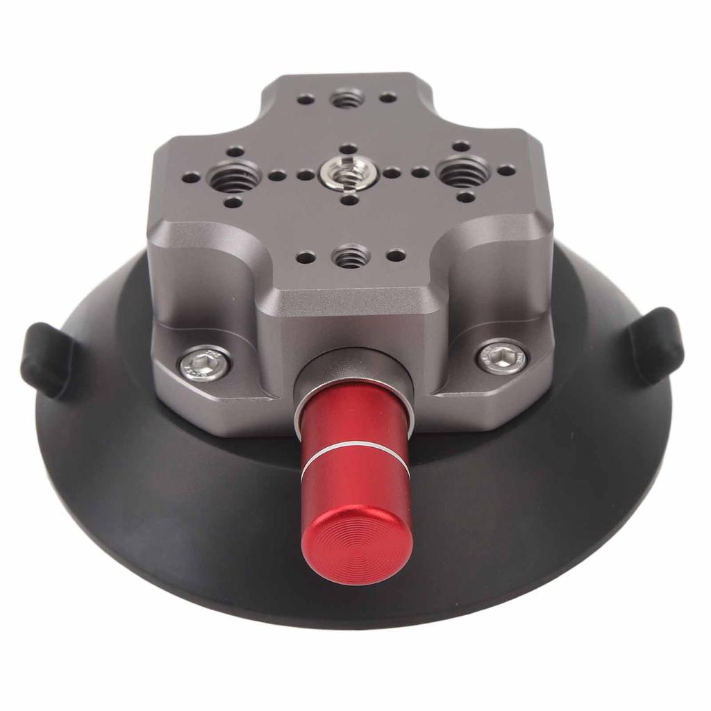 Kamera Samochodowa z Przyssawką 4,7 Cala Aluminiowy Stop Silikonowy Metalowy Uchwyt Samochodowy z Otworem na Śrubę 1/4 3/8 Calaa dla