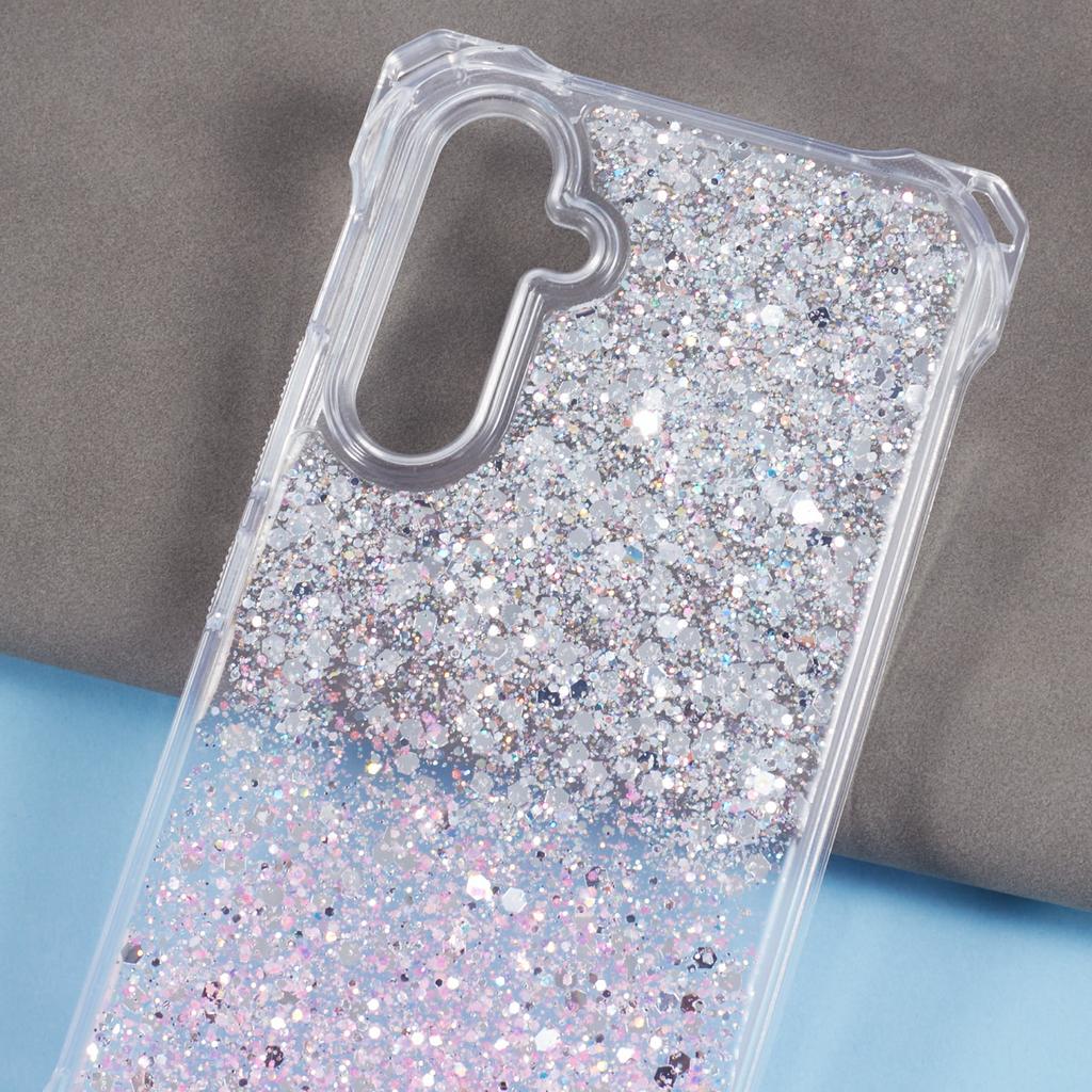 For Samsung Galaxy A54 5G Wholesale Phone Cases TPU+Acrylic Gradient Color Cover with Strap
