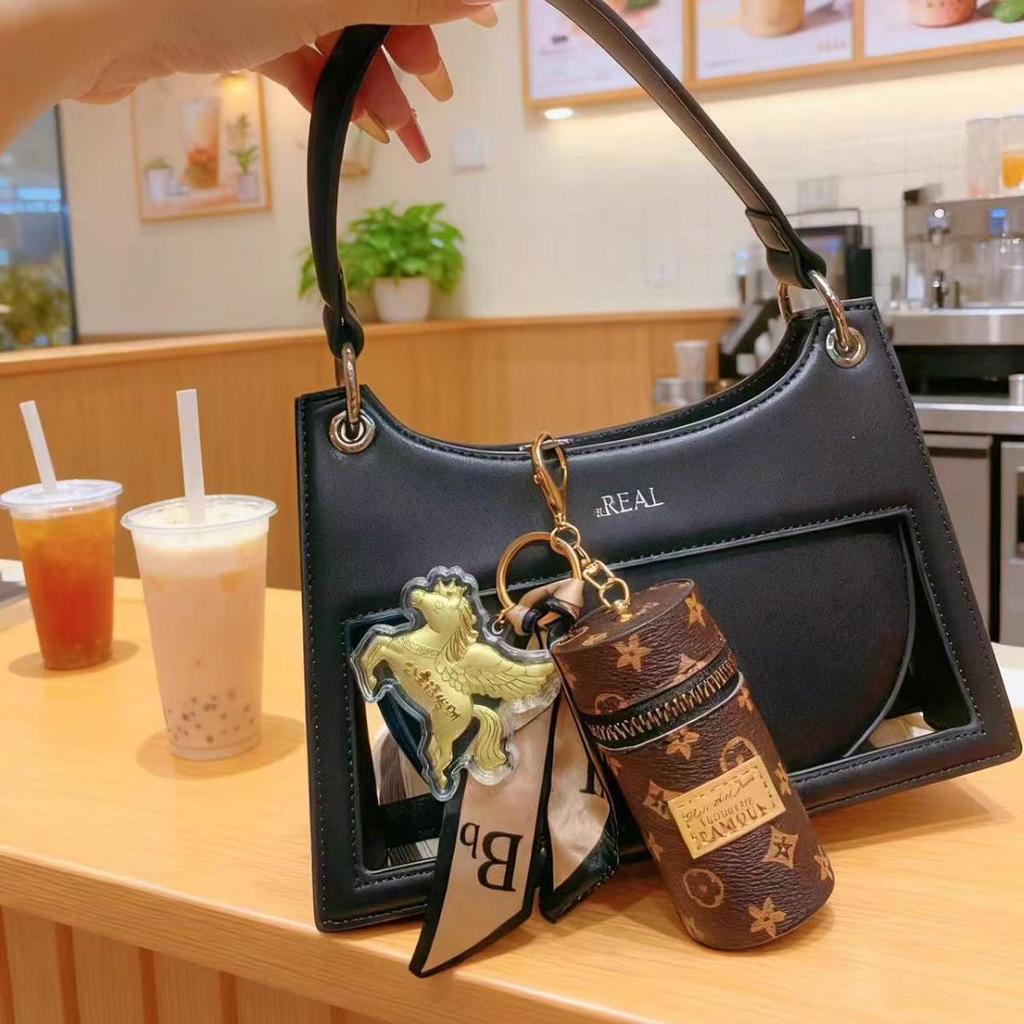 999 Pure Gold Money Keychain & Mobile Chain with Crab Bag Pendant for Girlfriend