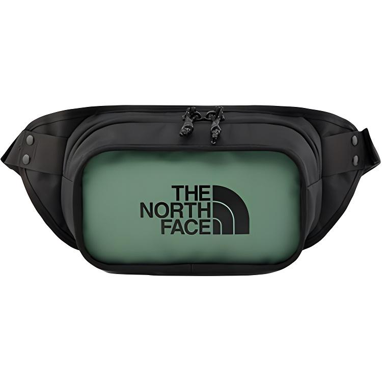 

The North Face 2L Casual Fashion Portable Waist Bag Outdoor Bag Unisex bags Leather Gray Green NF0A3KZX-YXN Gray Green