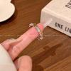 Color Zir*****pen Ring Women's Niche Temperament New Ring Ring Adjustable Jewelry