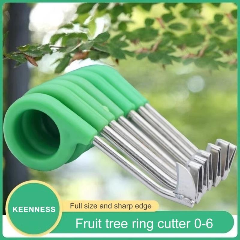 Durable Stainless Steel Rings Barking Cutter Girdling Scissor for Fruit Tree Ideal for Farmers Garden Enthusiasts