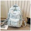 Schoolbag Korean Version of the New High-value Star Schoolbag for Girls, Junior High School, Lightweight Campus College Student Backpack, Sweet Girl 