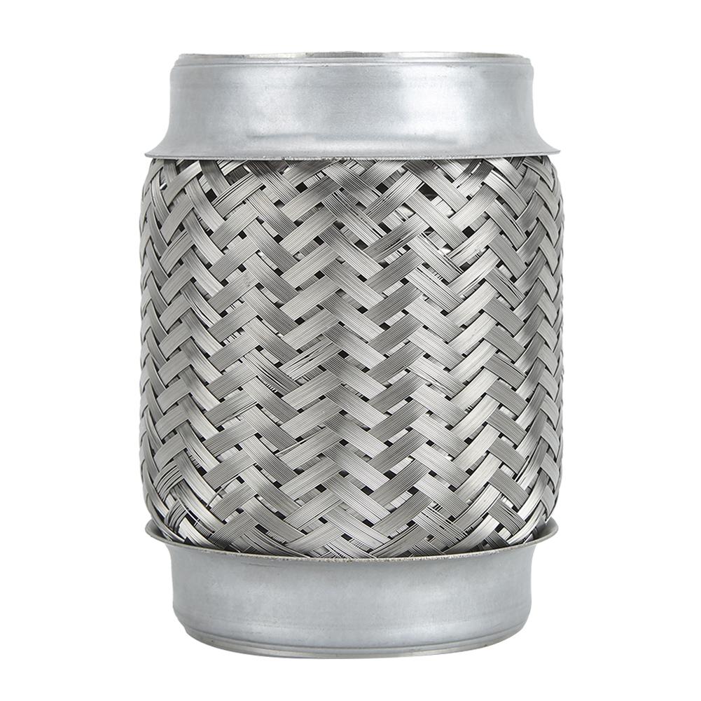 3.5 X 6in Stainless Steel Flexible Exhaust Pipe Braided Internal Corrugated Tube