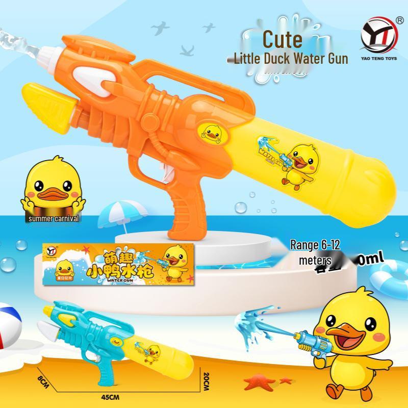 Gatling Large-Capacity Water Gun - Pull-Out Type for Men & Girls, Perfect for Rafting & Water Splashing Festivals