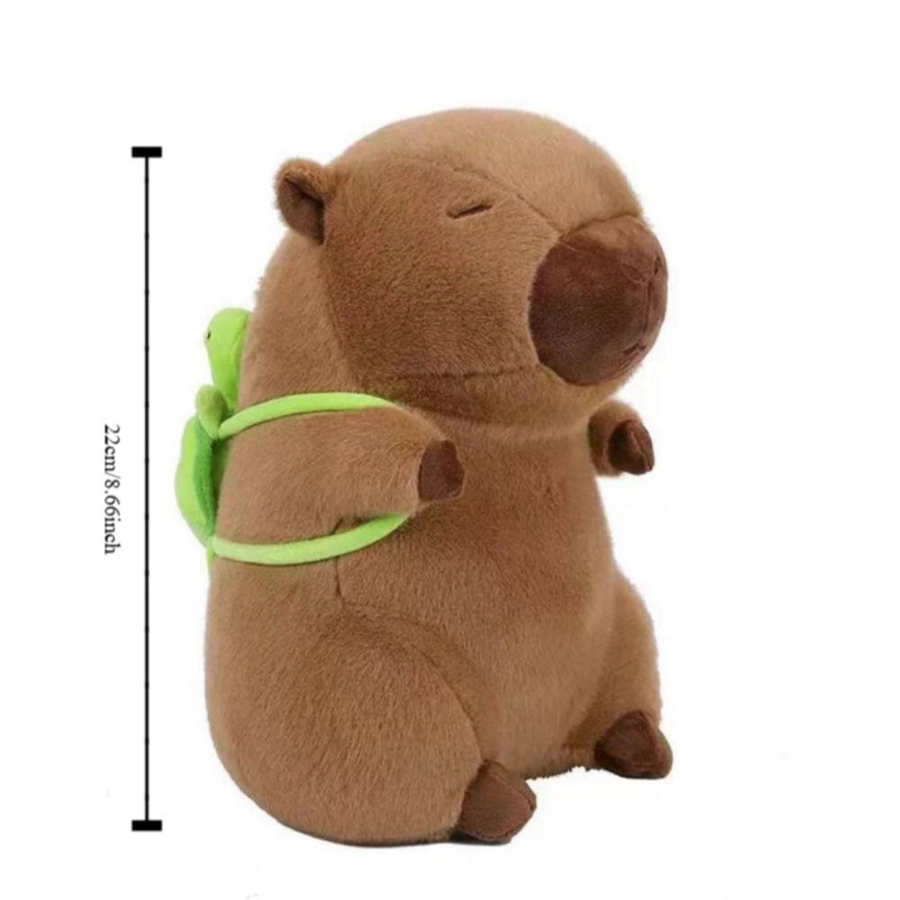 Comfortable Capybara Plush Toy Cotton Birthday Capybara Toy Simplicity Happy Birthday Doll