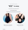 Women's Speedo Triangle One-Piece Conservative Swimsuit