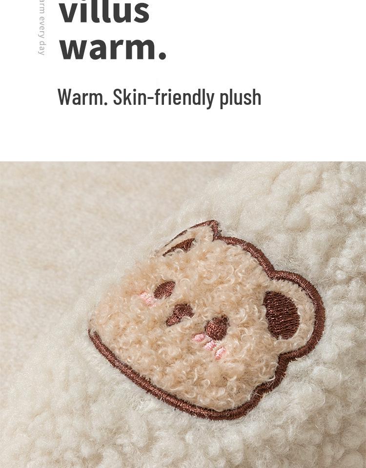 Little Bear Cotton Slippers: 2025 Non-slip Silent Indoor Slippers for Men & Women - New Autumn/Winter Collection
