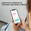 Smart Ring Heart Rate Blood Pressure Blood Oxygen Sleep Monitoring Step Counting Activity Tracking Family Friends Sharing Ring