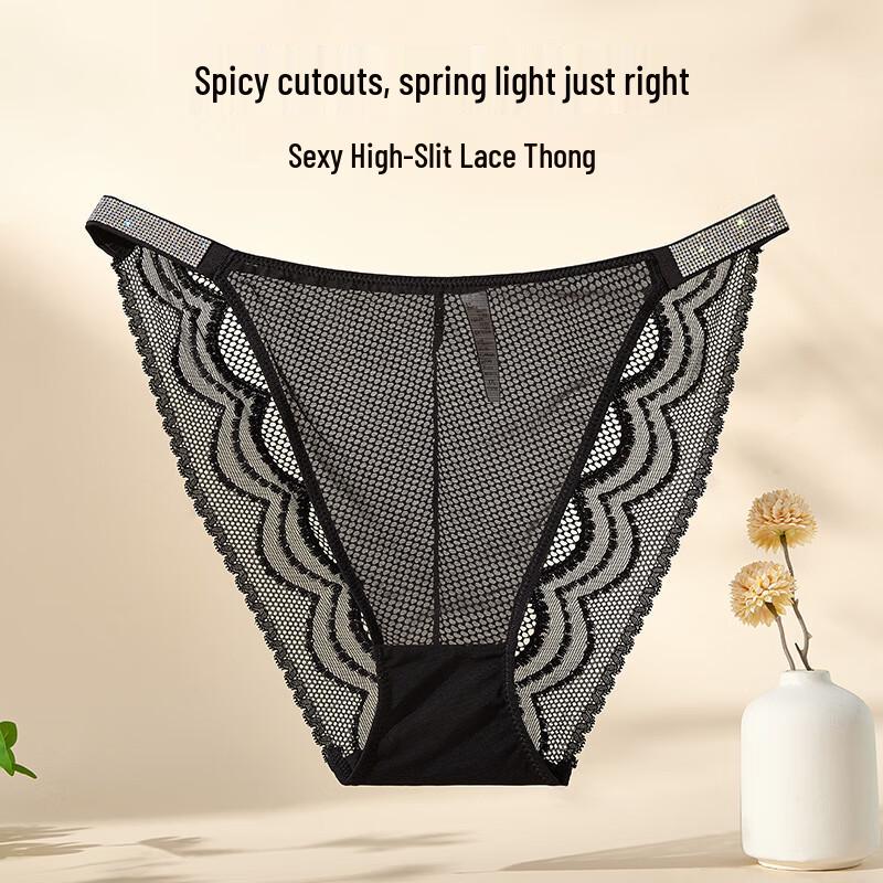 JOAE Women's Sexy Lace Breathable Triangle Panties