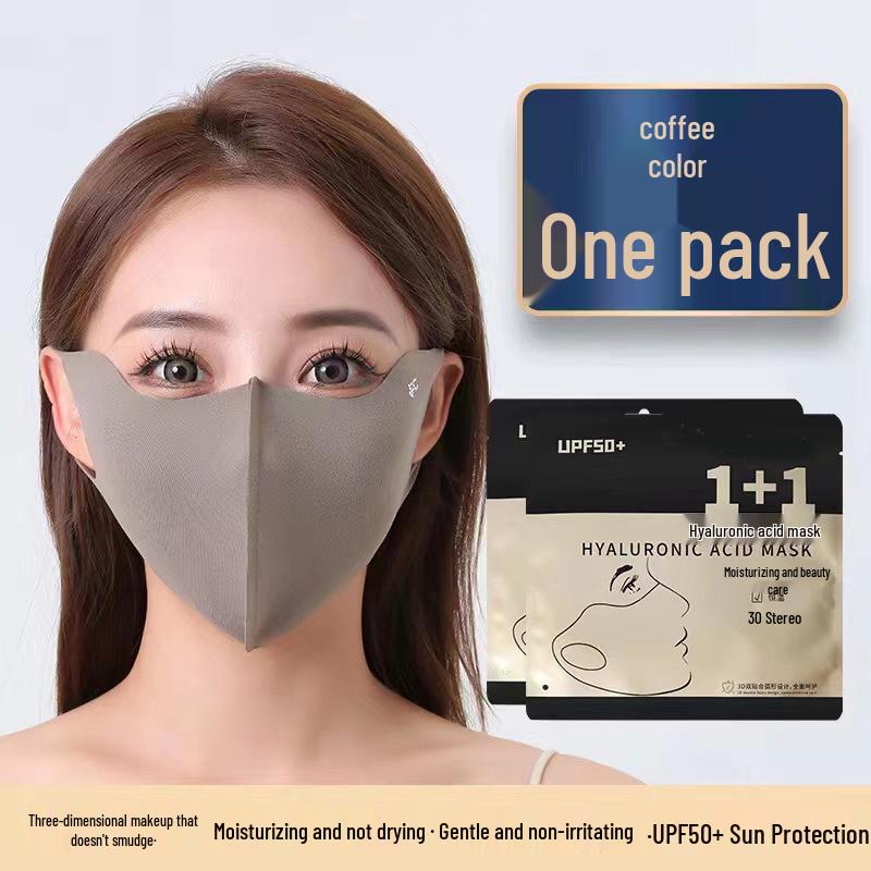 Warm Fishbone 3D Windproof Plush Mask: Thickened for Winter with Eye Protection and Face-Slimming Features.