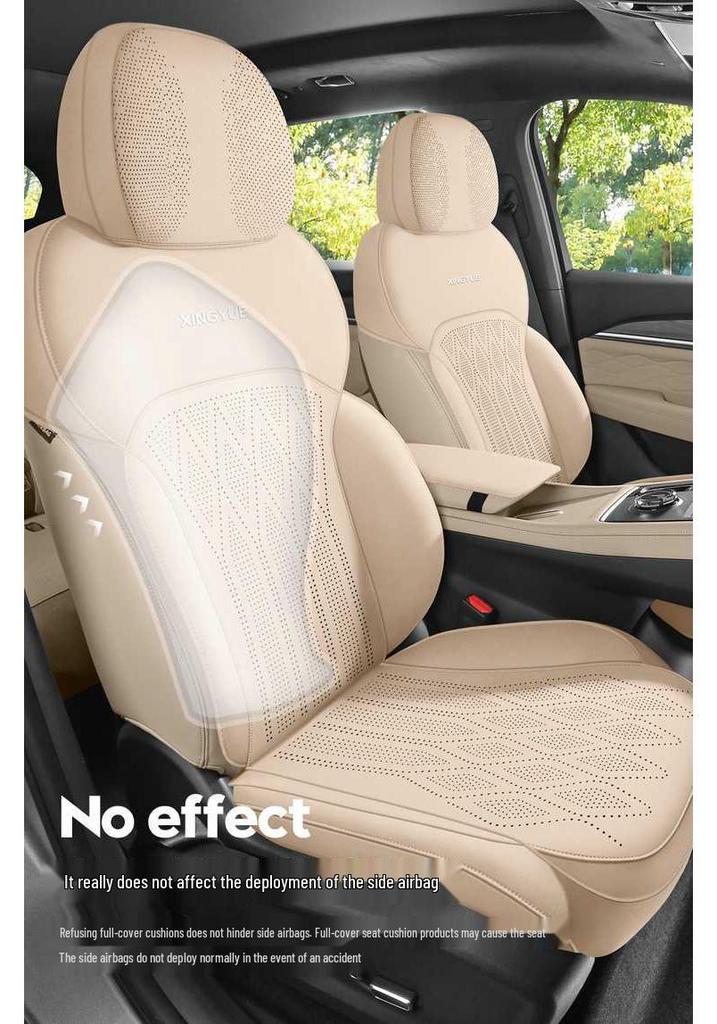 Geely Xingyue L Car Seat Cushion, Suede Half Cover, Fits 25 Models, All-Season, 5-Seat