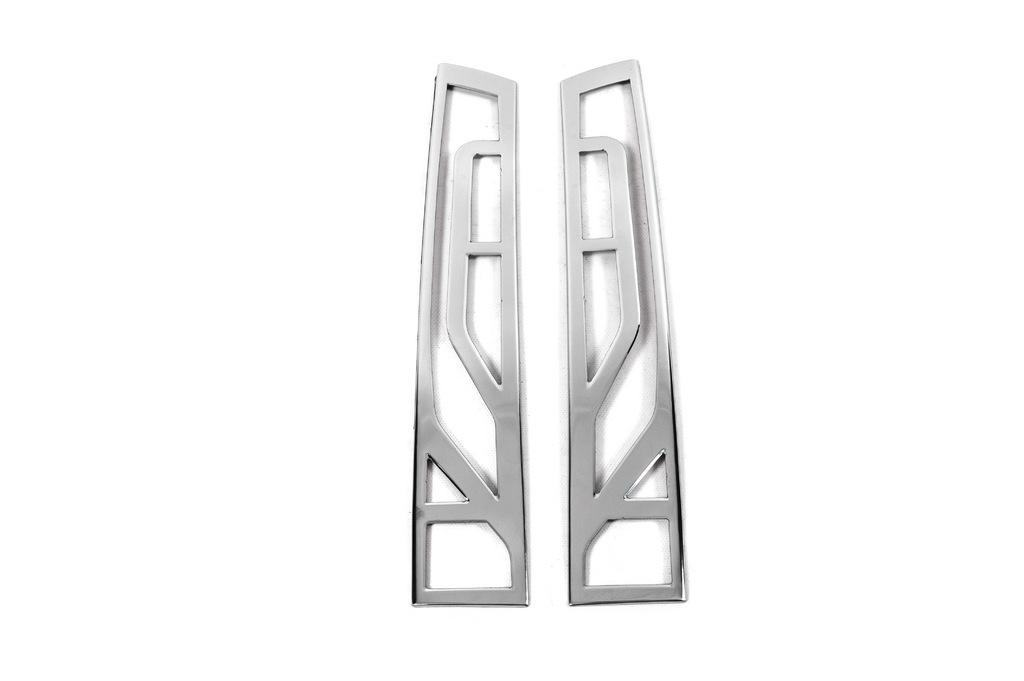 

V-1 Foot Pads (2 pcs, stainless steel) for Mercedes Sprinter W907/W910 2018-