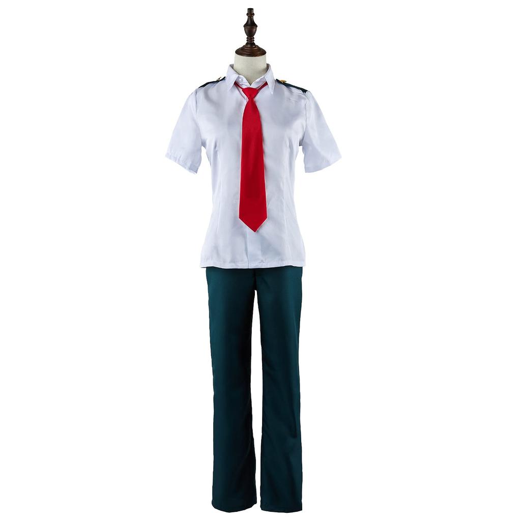 Essri My Hero Academia Cosplay Featuring Izuku Katsuki Tenya Shoto and Ochaco Perfect for and Size XL Costumes, Midoriya, Bakugo, Iida, Todoroki,