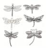 1 Set Mix Libel Bedels Vogel Hangers Voor Sieraden Maken Met Insectenthema