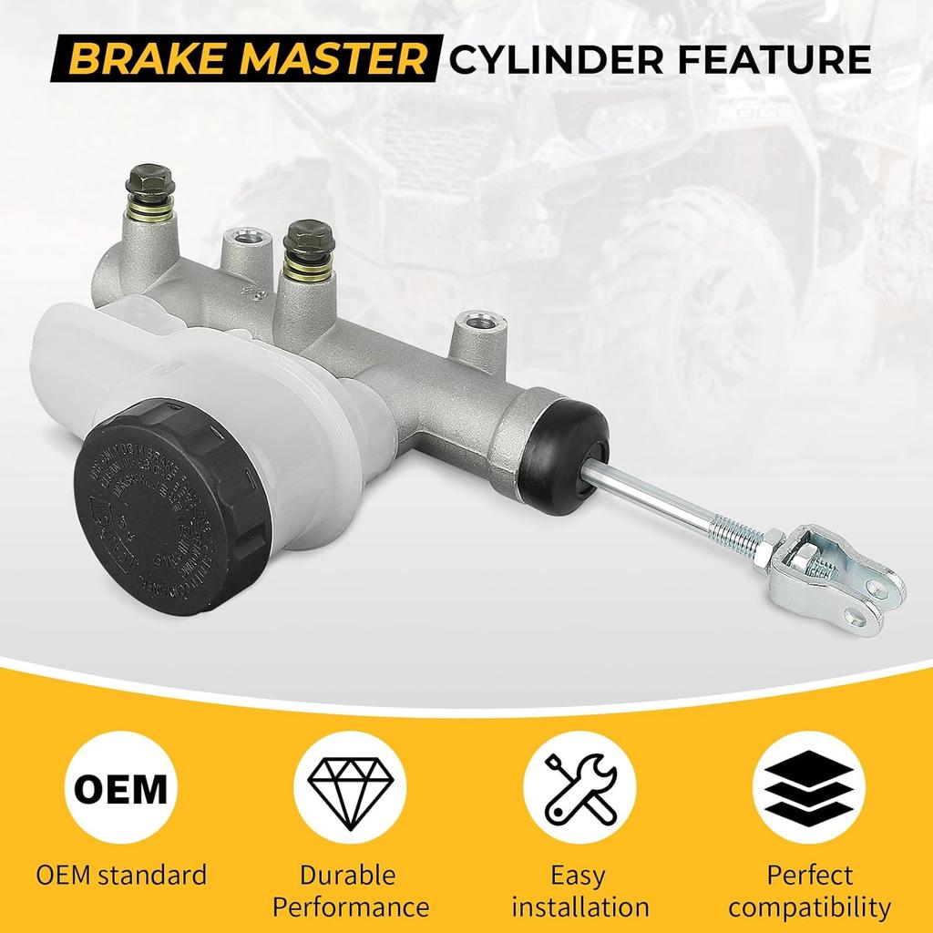 M MATI Brake Tandem Master Cylinder for Polaris Ranger 400 500 570 800 900 1000 RZR 570 800 900 1000 ACE 325 570 900 General 1000 Brutus