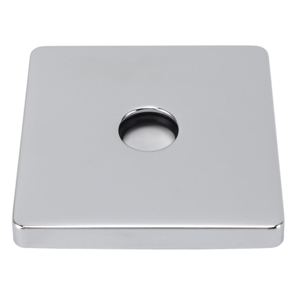 Square Shower Arm Cover Plate Universal Decorative Extra Large Stainless Steel Shower Arm Flange for Bathroom