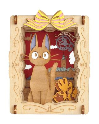 Teatro di Carta Servizio di Consegna Jiji il Gatto Nero -Stile Legno- Kiki's PT-W04X