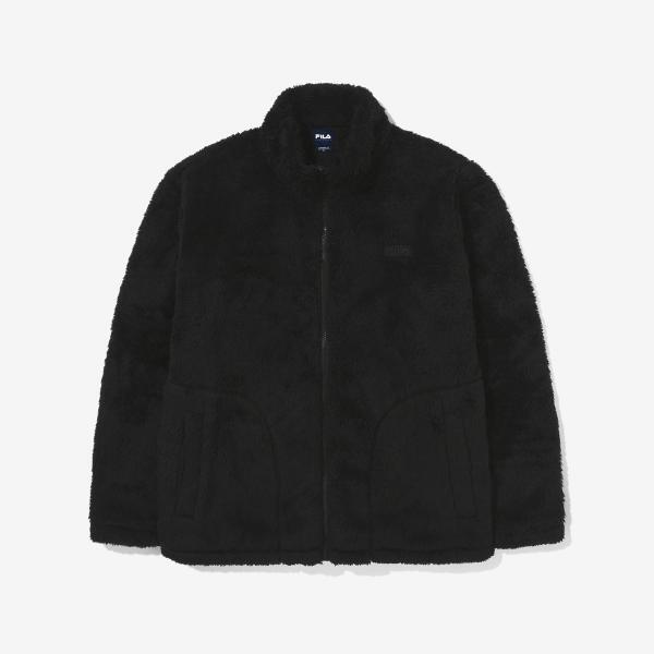 Fila Basic Silky Boa Fleece Jacket Fs2plg4101x blacks/85