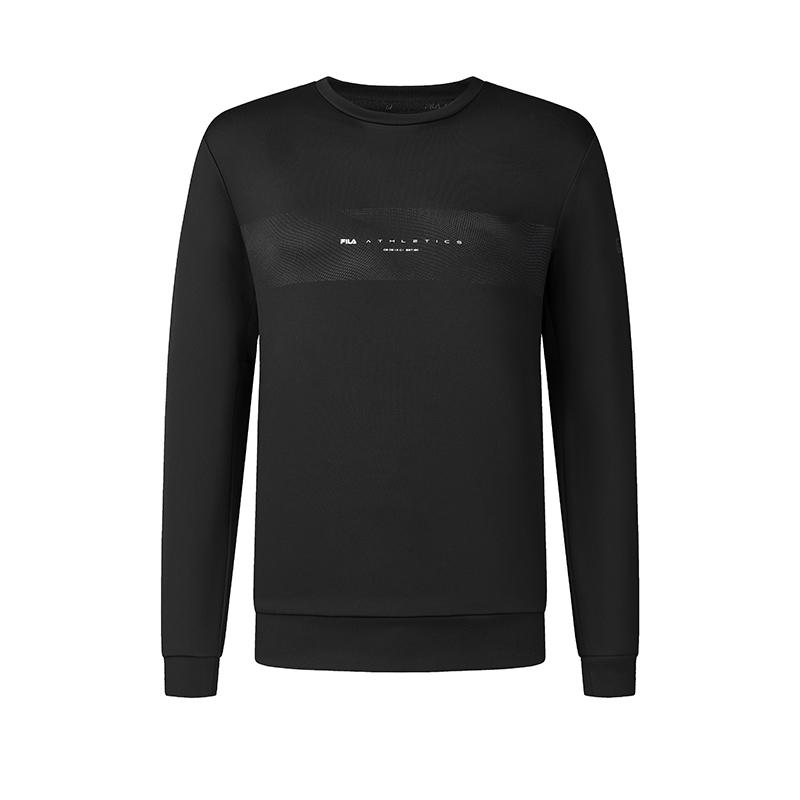 

New FILA Sweatshirt Men s Pitch Black A11M511221FBK XXL