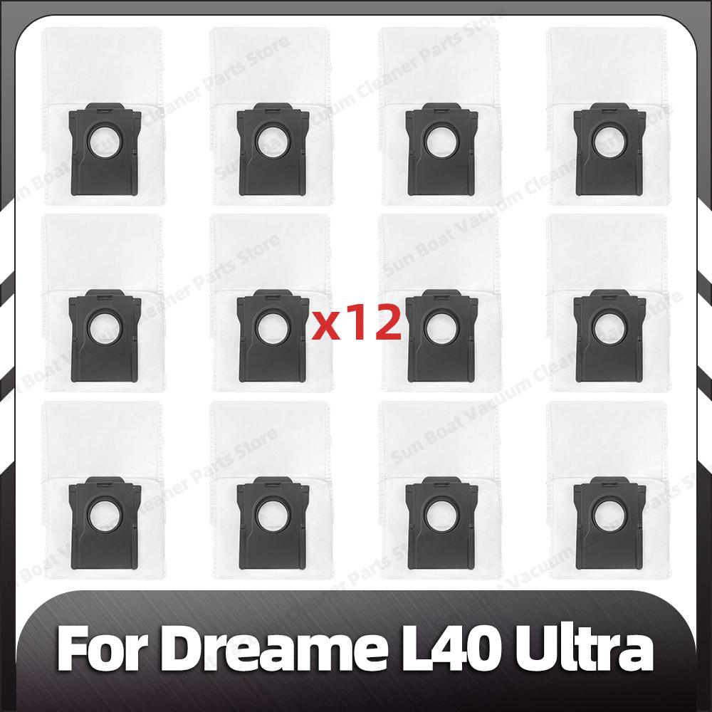 Compatible for Dreame L40 Ultra Replacement Main Side Brush HEPA Filter Mop Pads Spare Parts Accessories