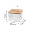 Square Tissue Holder Paper Box Living Table Tissue Box Creative Clear Tissue Box