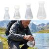 50ml/100ml/250ml/500ml Kunststoff-Erlenmeyerkolben Kunststoff-Messzylinder Laborgebrauch