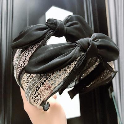 Fashion Hairband Wide Lace Headband Hair Band Hair Accessories for Women Hair Hoop Headwear