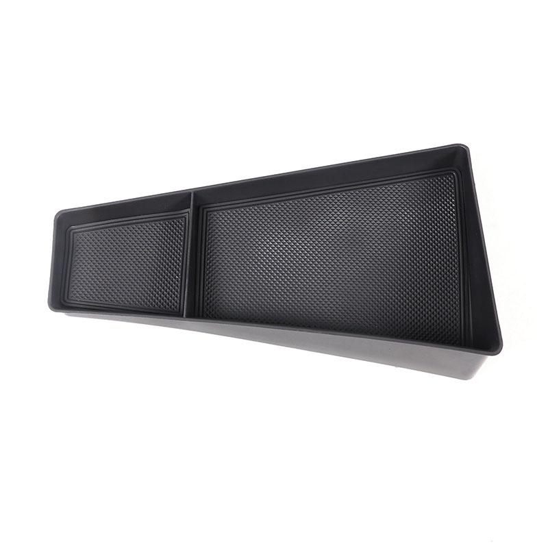 

For BMW 5 Series G60 2024 + Car Center Console Dashboard Navigation Screen Rear Storage Box Hidden Organizer Tray Accessories чёрный