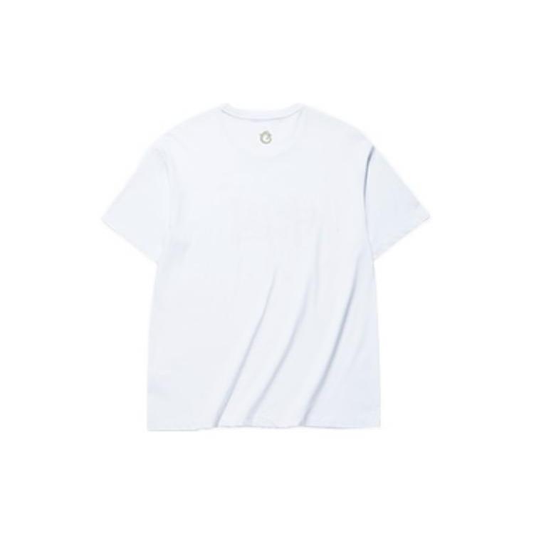ANTA T Shirts Men's White Crew Neck Moderate Straight Fit 172130106-1