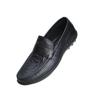 2025 Summer Men's British Style Casual Leather Loafers - Lightweight, Trendy, Slip-On