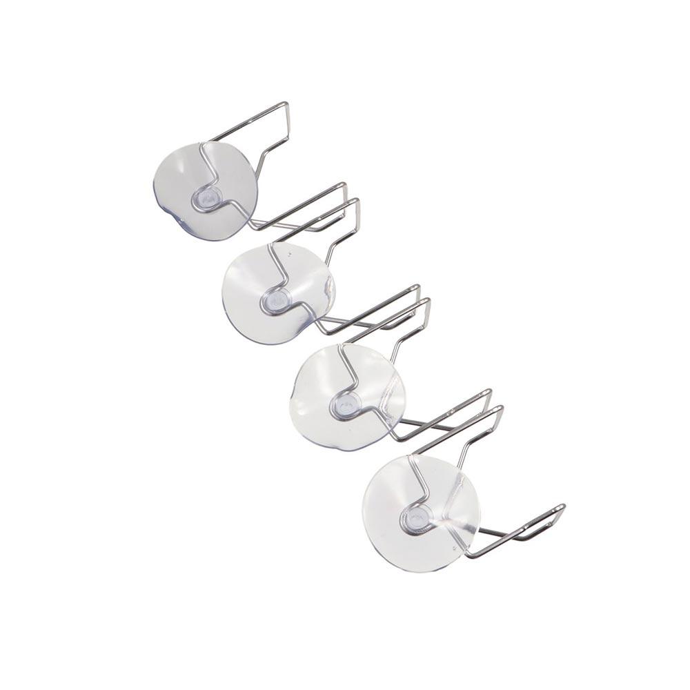 Portable Drain Rack With Suction Cup Sponge Holder Storage Organizer Cleaning Cloth Shelf  Kitchen