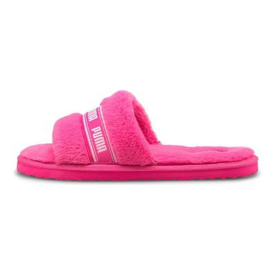 Fluff Slide Fluo Pink Women Sneakers White 384937-03