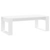 VidaXL Table basse blanc 102x50x35 cm bois d'ingénierie 823358