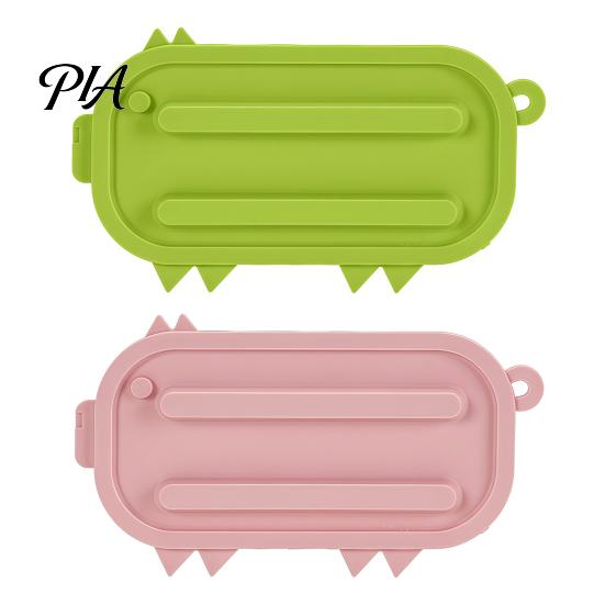 Cute Pig Kitchen Gadget Silicone Pot Lid Holder, Shaped, Non Slip Heat Resistant Mat Oil Stain Isolation Pad with Drain Grooves, Multifunctional