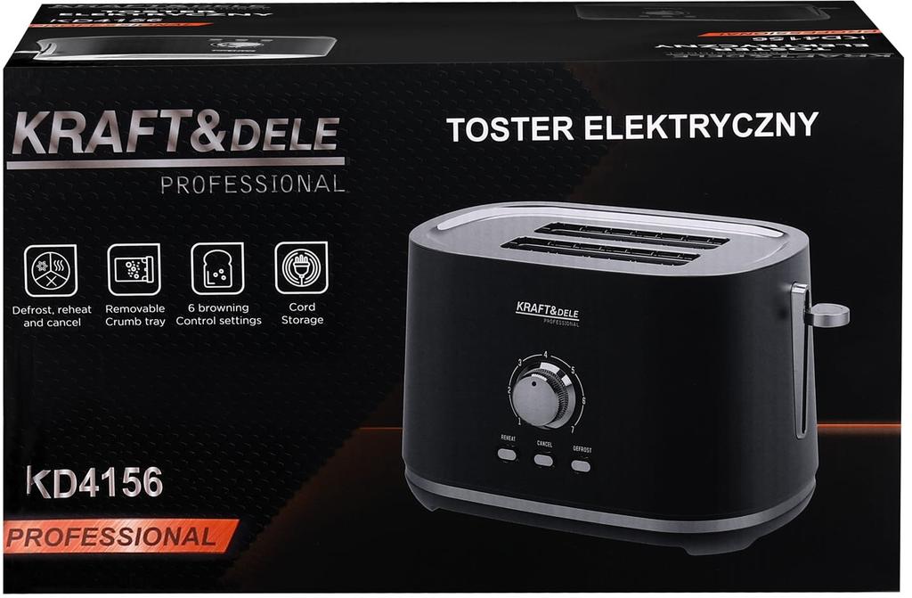1000W Electric Toaster KD4156