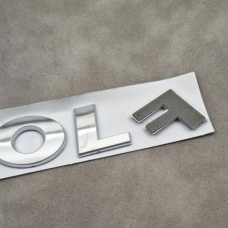 RUNTB1 VW 2026 Hot VW 3D ABS Chrome Black Logo GOLF Emblem Letters Sticker Car Rear Trunk Badge For Volkswagen Golf 4 5 6 7 MK3 MK4 MK5
