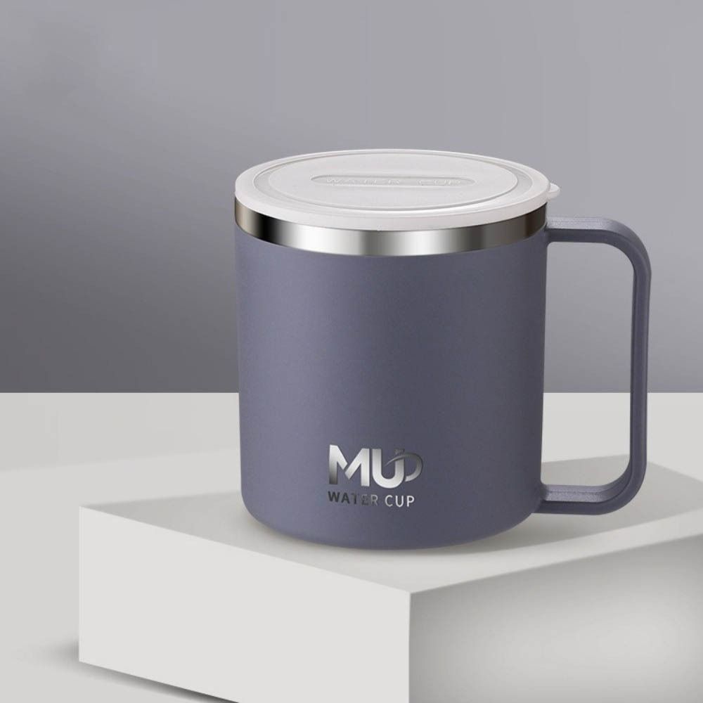 Reusable Coffee Mug Large Capacity Milk Tea Cup Fashion Insulated Drinking Cup  Office Drinkware