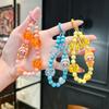 Cartoon Cute Rag Cloth Graffiti Bead Bracelet Mobile Phone Lanyard Girl Heart Wrist Pendant Beaded Chain Pendant