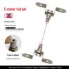 Adjustable Outdoor Steel Wire Rope Hanger Set