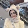 Winter Knit Trapper Hat Fleece Lined Thickened Earflap Beanie Windproof Warm Cold Weather Cap