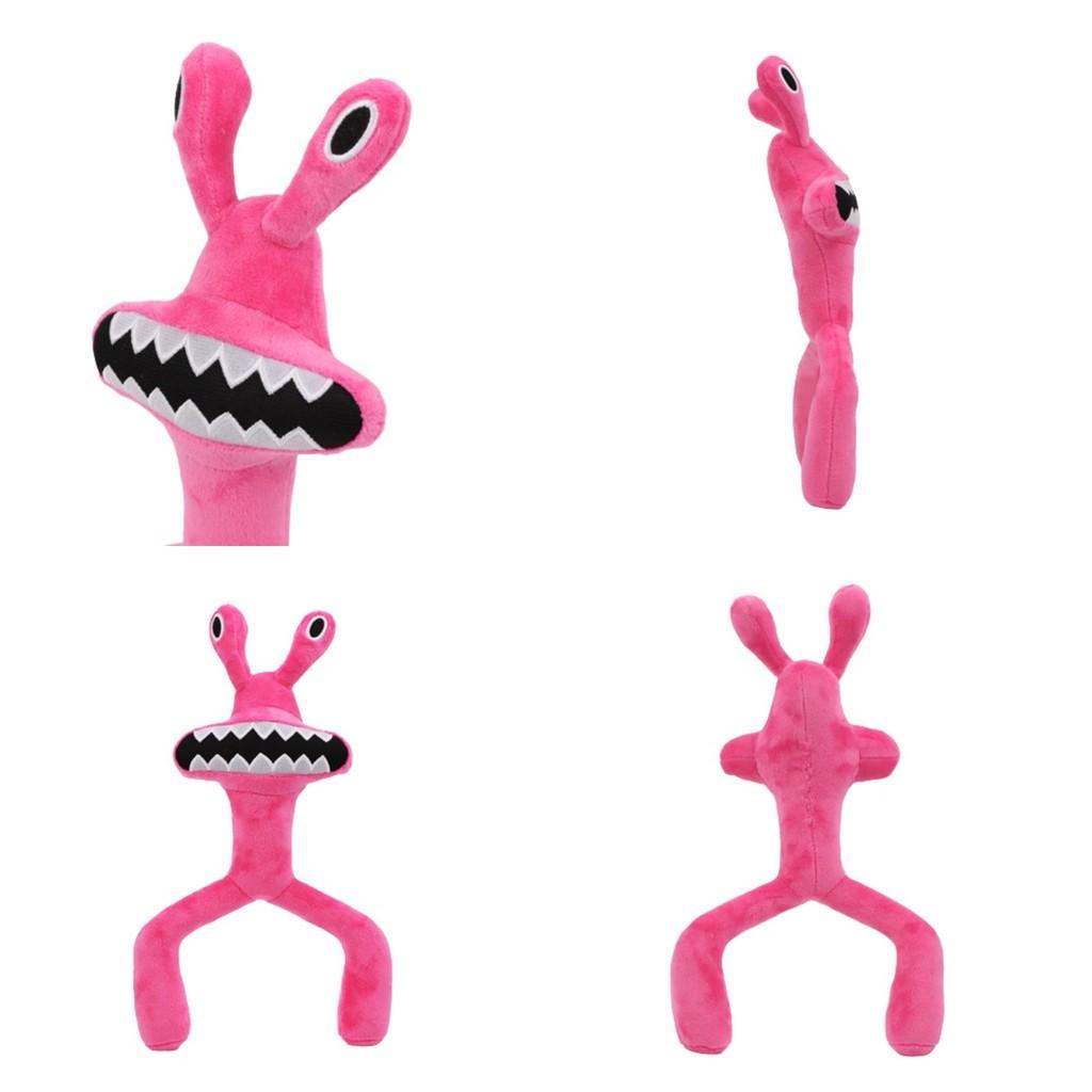 Roblox Rainbow Friends Pink Frog Plush Toy Soft And Squishy Stuffed Doll For Kids And Babies